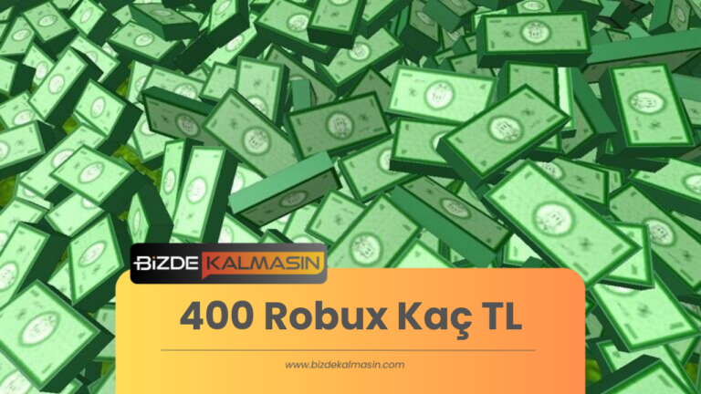 400 Robux Kaç TL ?