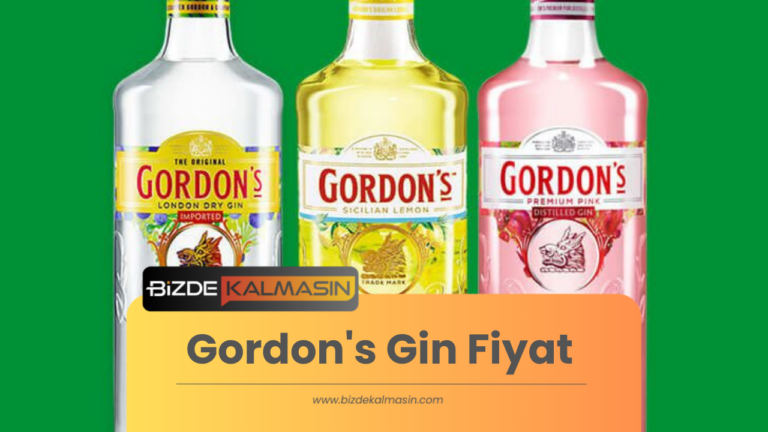 Gordon’s Gin Fiyat (Özgün Bir Lezzetin Tarihi ve Özellikleri)🍸