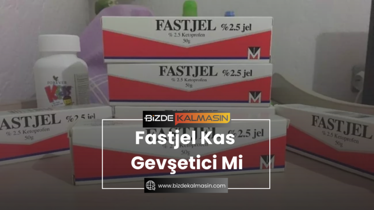 Fastjel Kas Gevşetici Mi ? Fastjel Boyuna Sürülür mü ?