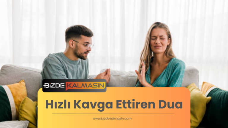 Hızlı Kavga Ettiren Dua