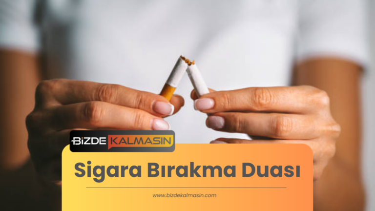 Sigara Bırakma Duası