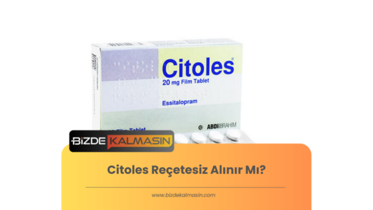 Citoles Reçetesiz Alınır Mı? Citoles Reçetesiz Eczane Fiyatı