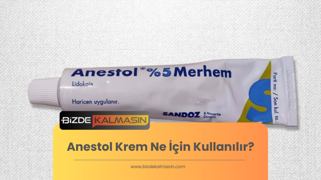 Anestol Krem Ne İçin Kullanılır?