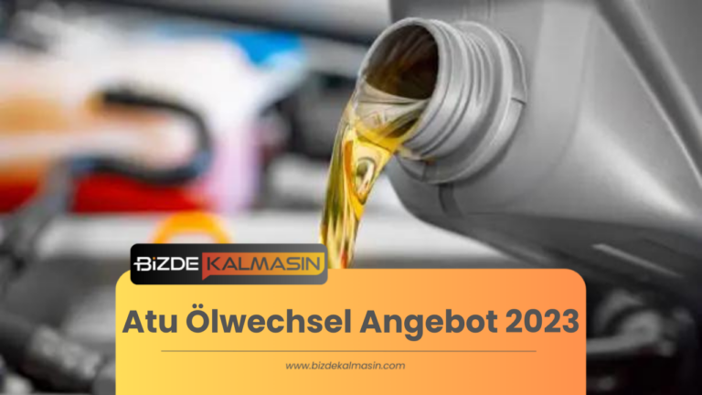 Atu Ölwechsel Angebot 2023