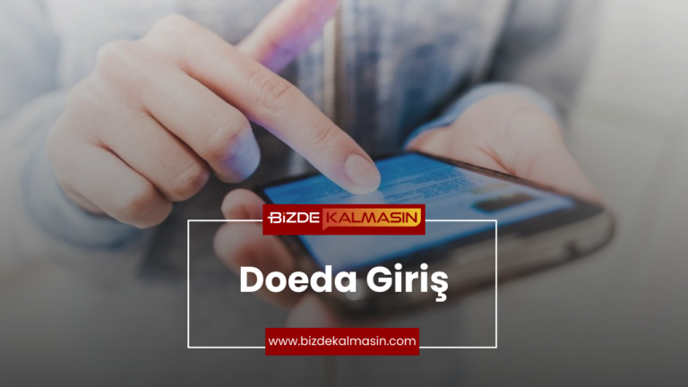 Doeda Ne Demek? ( Doeda Giriş Yöntemleri)