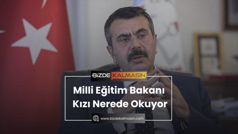 Milli Eğitim Bakanı Kızı Nerede Okuyor ?