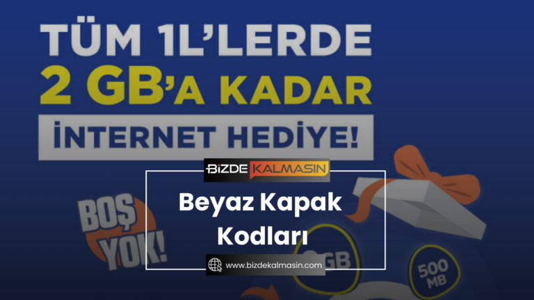 Beyaz Kapak Kodları