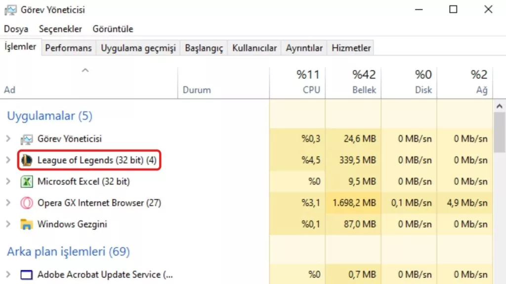 Lol İstemci Açılmıyor