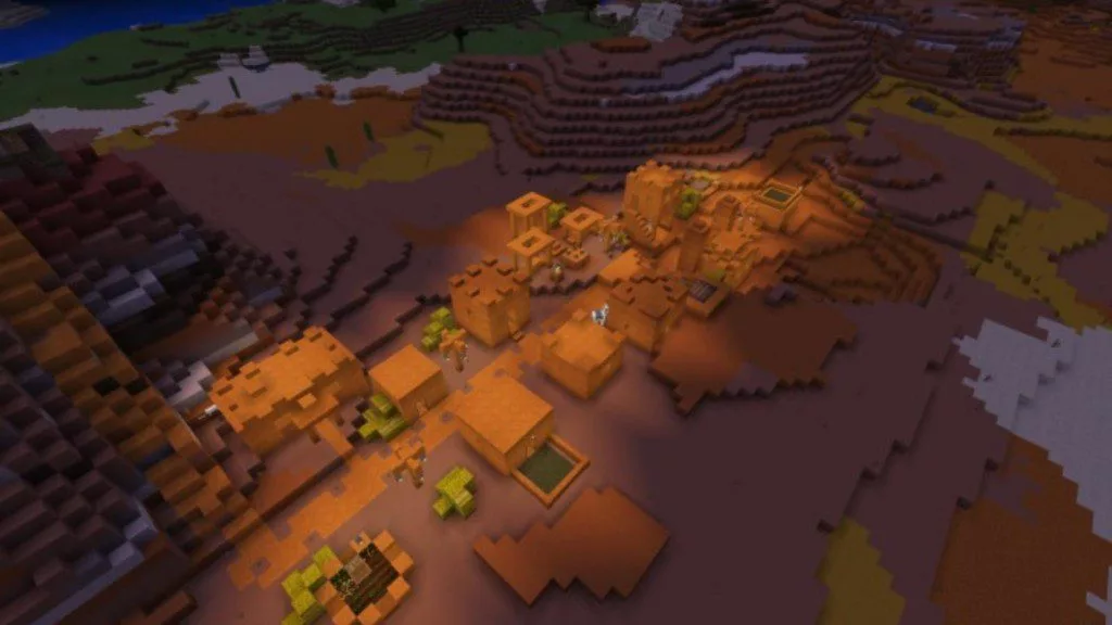 Minecraft köy koordinatları
