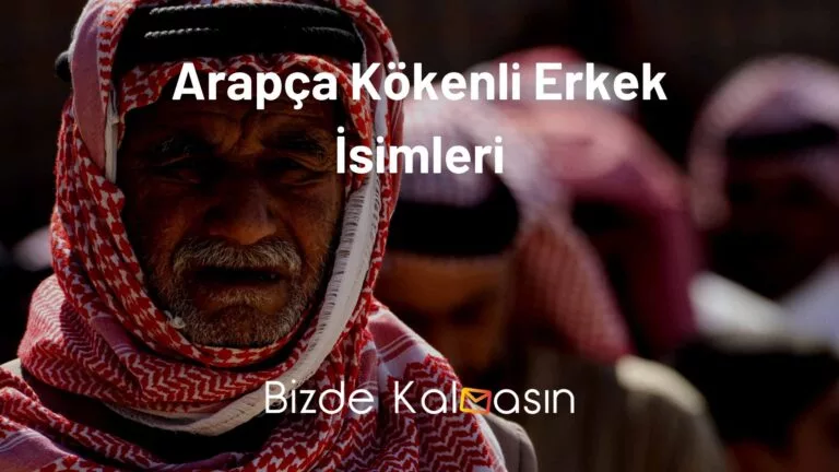 Arapça Kökenli İsimler
