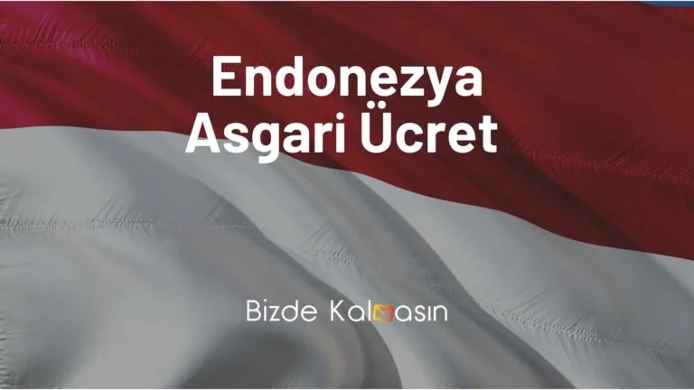 Endonezya Asgari Ücret 2023 – Yaşam Maliyeti