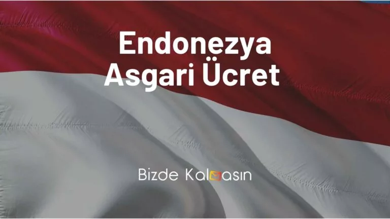 Endonezya Asgari Ücret 2025 – Yaşam Maliyeti