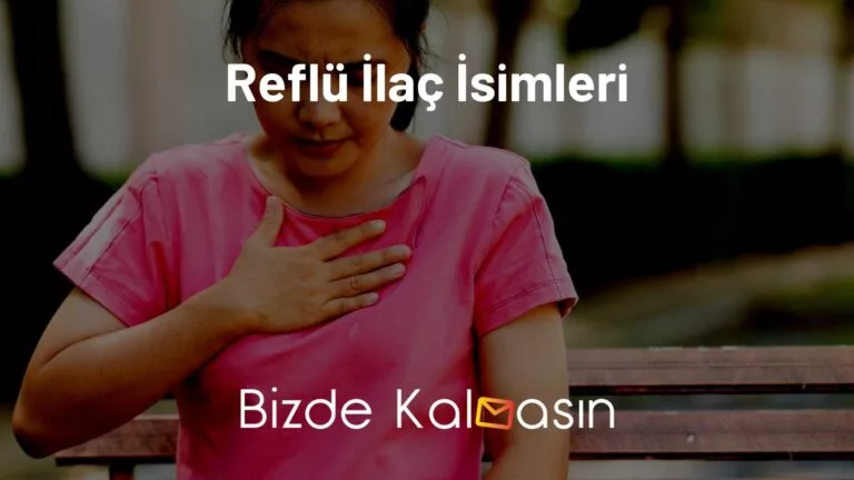 Reflü İlaç İsimleri