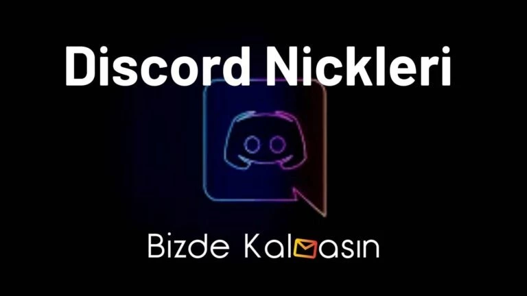 Discord Nickleri – En Havalı isimler!