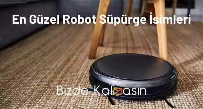 En Güzel Robot Süpürge İsimleri
