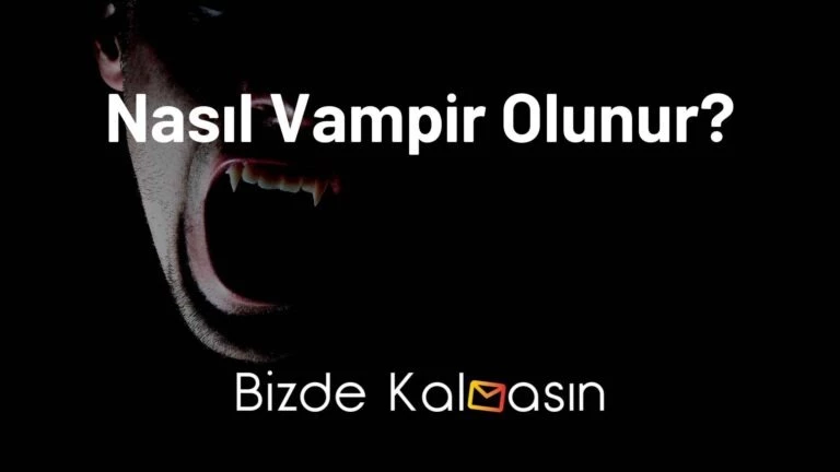 Nasıl Vampir Olunur
