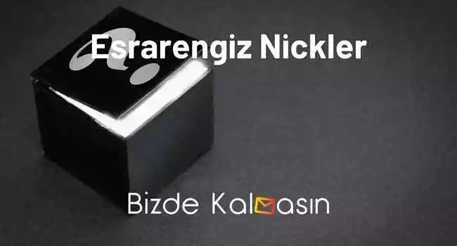 Esrarengiz Nickler – Kullanılmamış En Güzel İsimler!