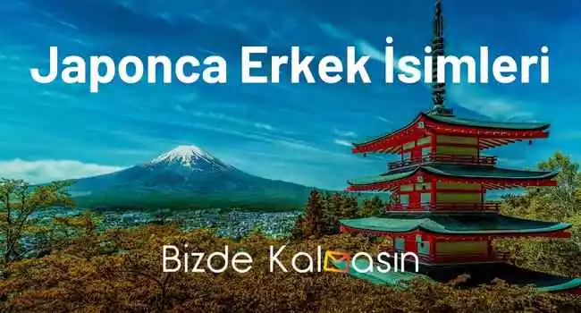 Japonca Erkek İsimleri