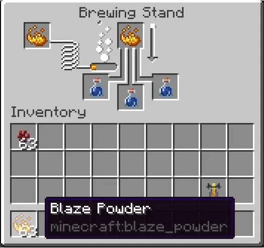 Minecraft Güç İksiri Yapımı