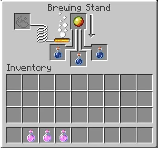 Minecraft Ateş Direnci İksiri Yapımı