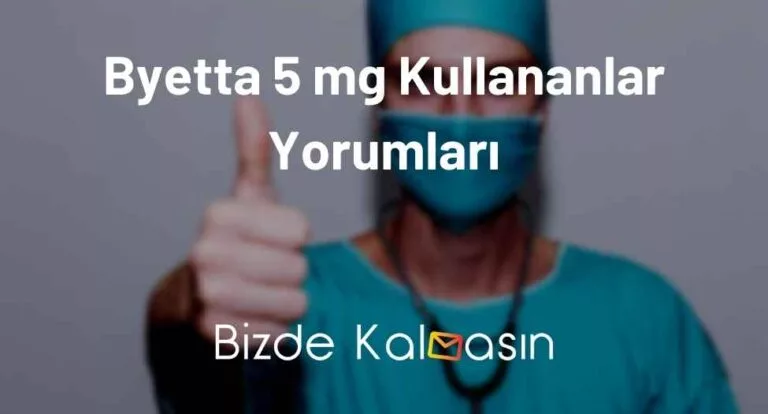 Byetta 5 mg Kullananlar Yorumları – İştah Kesici İğne!