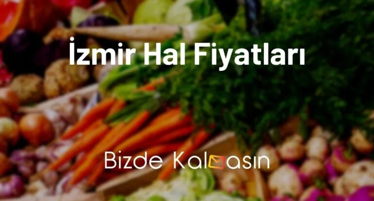 İzmir Hal Fiyatları 2023 – Aydın Hal Fiyatları – Güncel Pazar Fiyatı