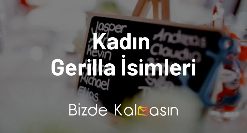 Kadın Gerilla İsimleri