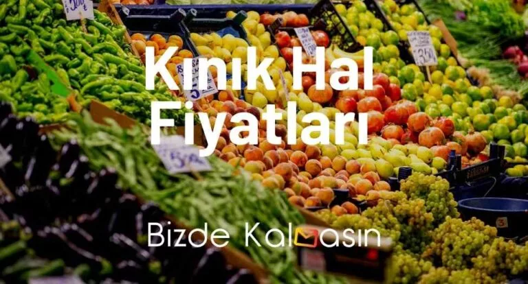 Kınık Hal Fiyatları 2023 – Kınık Ova Yeşilköy Ve Çevresi Sebze Hali