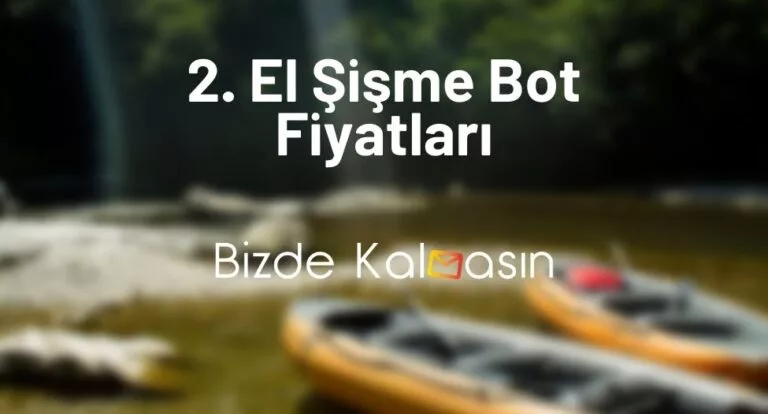 2. El Şişme Bot Fiyatları 2023- Zodyak Bot Fiyatları 2. El Güncel!