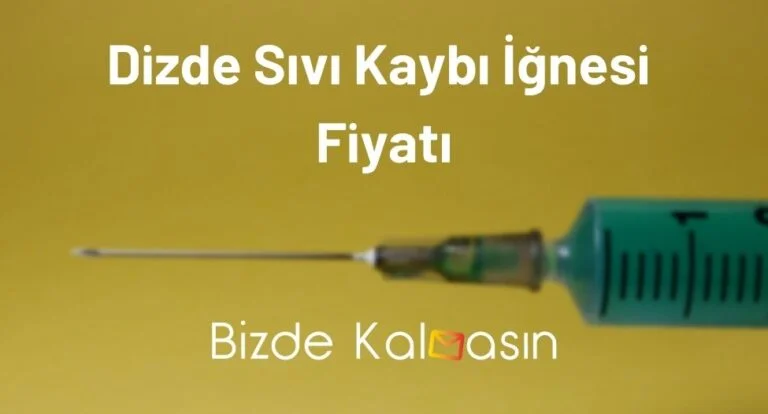 Dizde Sıvı Kaybı İğnesi Fiyatı 2025 – Horoz İbiği İğnesi Fiyatı!