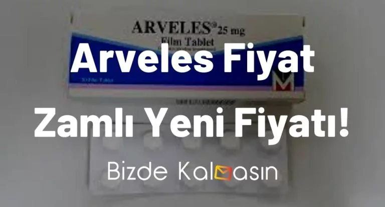 Arveles Fiyat 2023 – Arveles 25 MG Reçetesiz Fiyatı Ne Kadar?