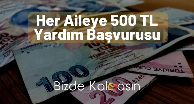 Her Aileye 5000 TL Yardım Başvurusu – Hızlı Başvur! – Güncel!