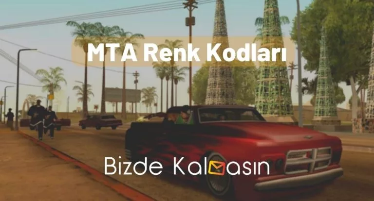 MTA Renk Kodları – Tüm Renkler – Tablolu