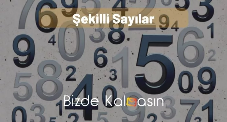 Şekilli Sayılar – Şekilli Rakamlar