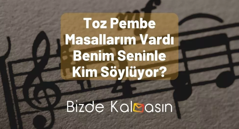 Toz Pembe Masallarım Vardı Benim Seninle Kim Söylüyor?