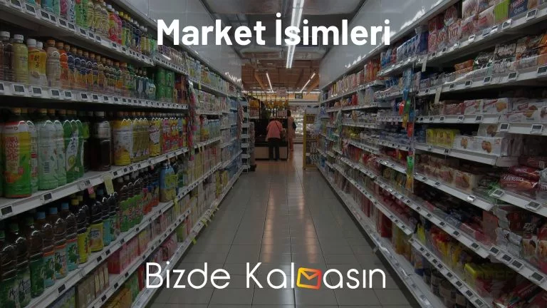 Market İsimleri – Zincir Market İsimleri