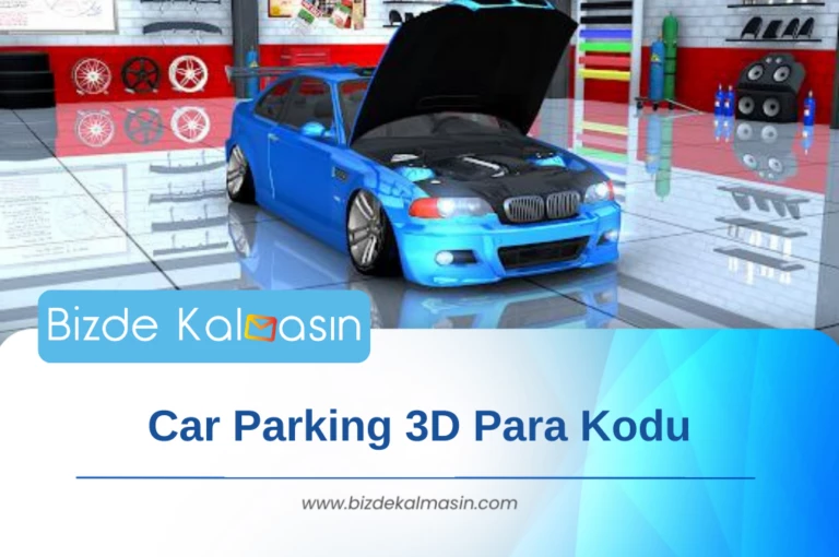 Car Parking 3D Para Kodu-BİZDEKALAMSİN
