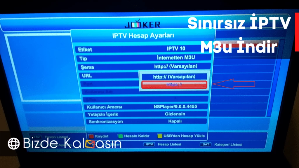 Sınırsız İPTV M3u İndir