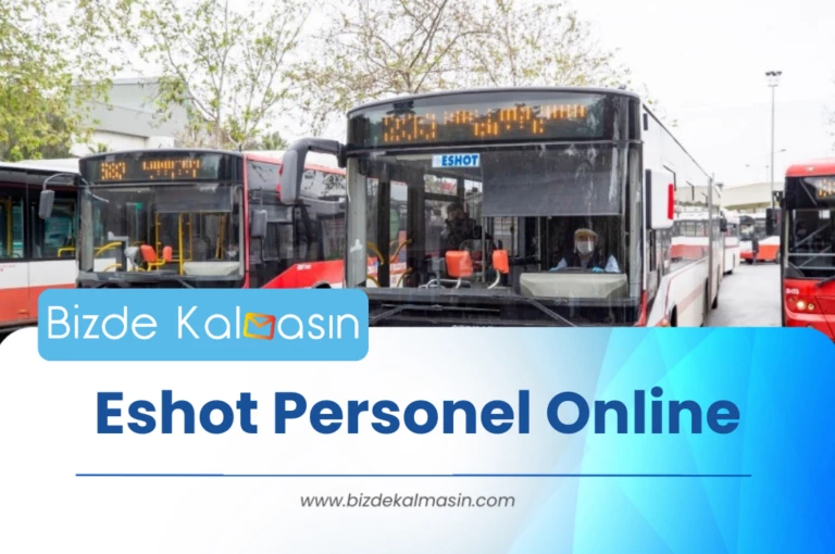 Eshot Personel Online 2023 – ESHOT Personel Alımı