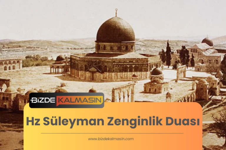 Hz Süleyman Zenginlik Duası – Kazancınızı Artırmak İstiyorsanız