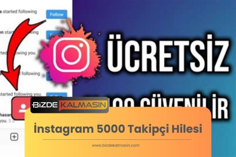 İnstagram 5000 Takipçi Hilesi 2025 – Şifresiz Ücretsiz