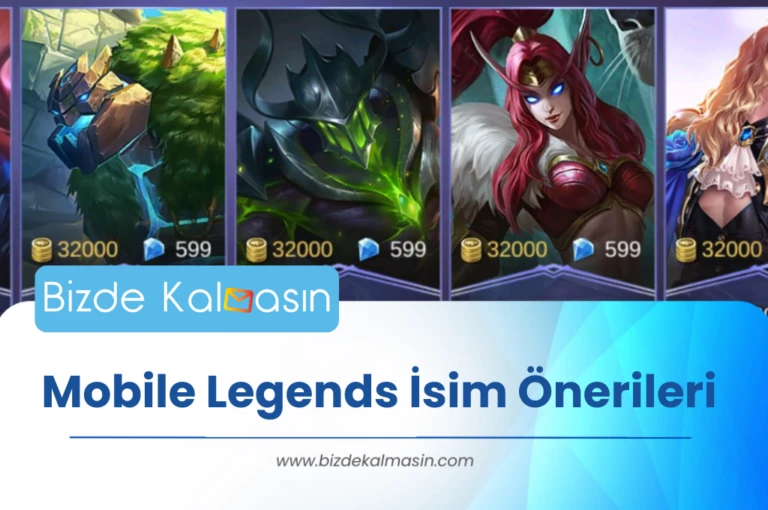 Mobile Legends İsim Önerileri – Legends için En İyi 100 İsim