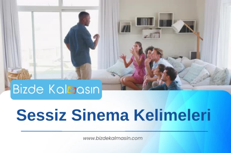 Sessiz Sinema Kelimeleri