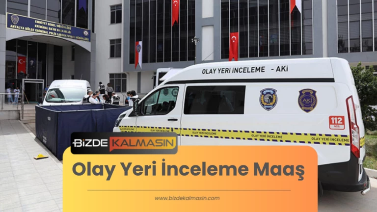 Olay Yeri İnceleme Maaş 2023 – Olay Yeri İnceleme Polisi Boy Kilo