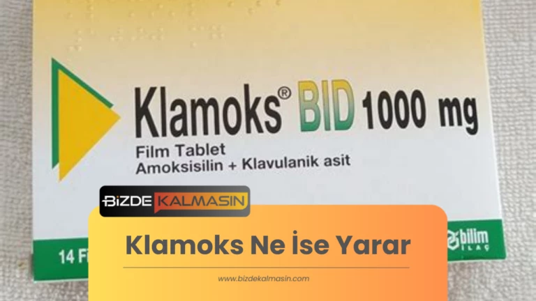 Klamoks Ne İse Yarar – Klamoks Kaç Saatte Etkisini Gösterir