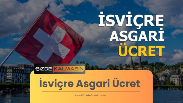 İsviçre Asgari Ücret 2024 – İsviçre’de Asgari Ücret İle Geçinmek