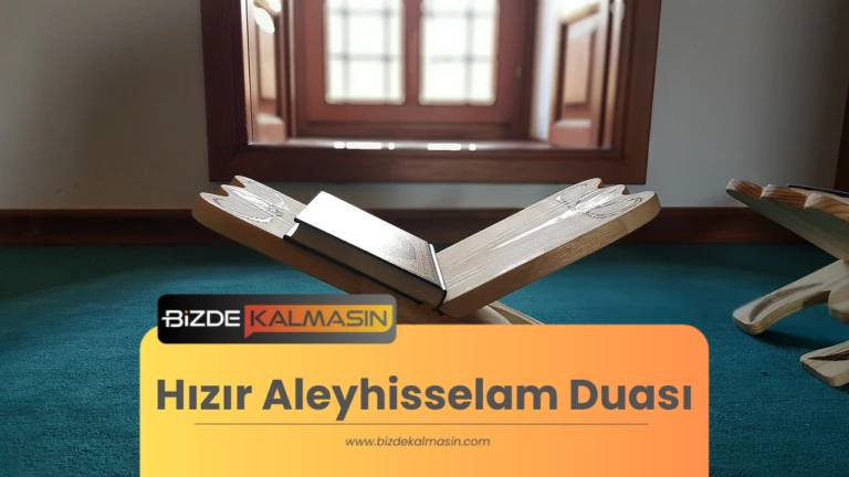 Hızır Aleyhisselam Duası – Hızır Aleyhisselam Çağırma Duası