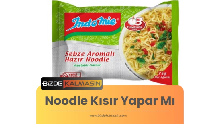 Noodle Kısır Yapar Mı