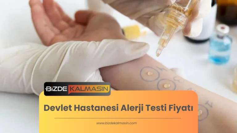 Devlet Hastanesi Alerji Testi Fiyatı 2025 – Alerji Testi Hakkında