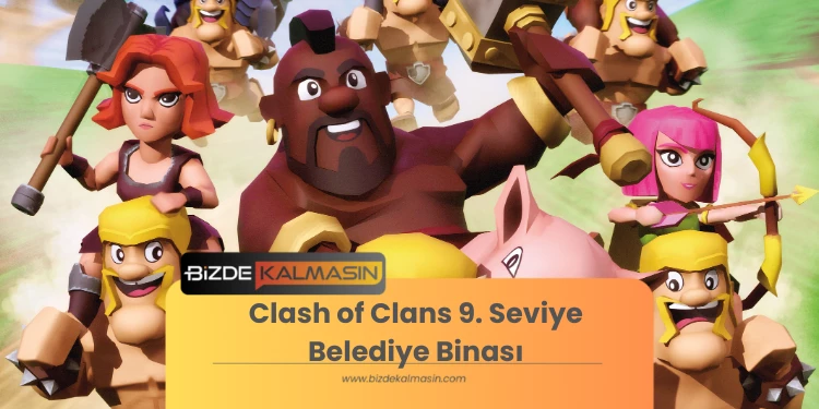 Clash of Clans 9. Seviye Belediye Binası
